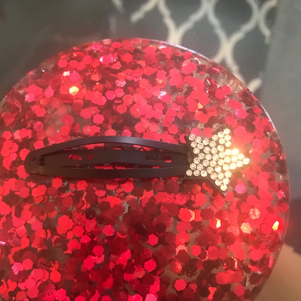 Rhinestone Barrette - Picture 2 of 2